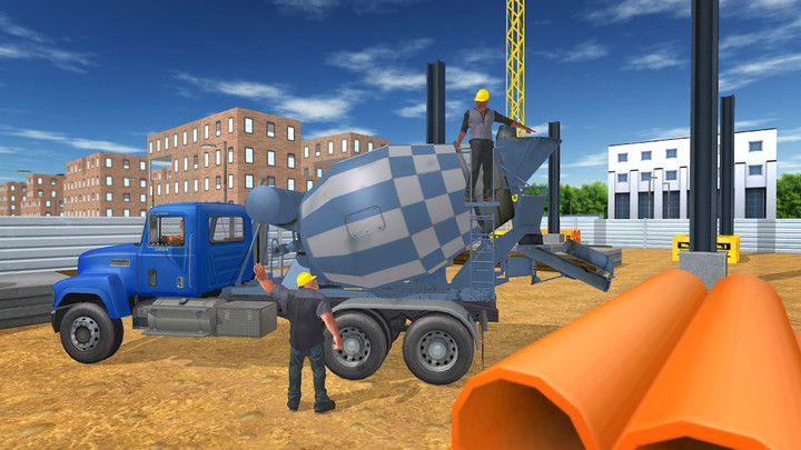 Construction Truck Transport screenshot image 1_latestmodsapk.com