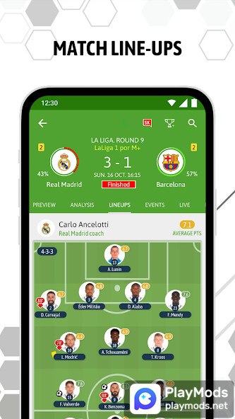 BeSoccer - Soccer Live Score screenshot image 3_latestmodsapk.com