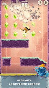Canyon Crash: Fall Down screenshot image 4_latestmodsapk.com