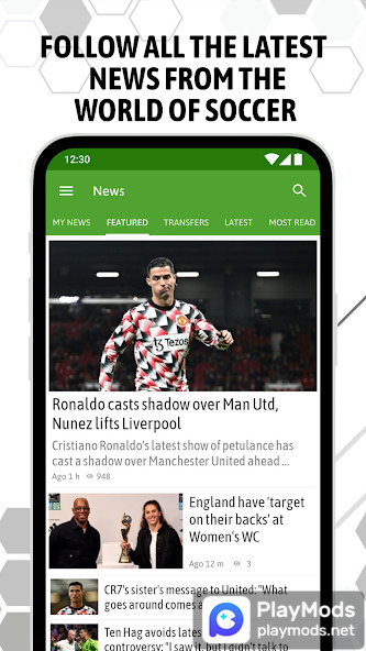 BeSoccer - Soccer Live Score screenshot image 5_latestmodsapk.com