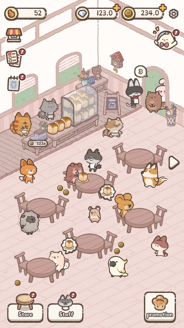 Meow Bakery screenshot image 2_latestmodsapk.com