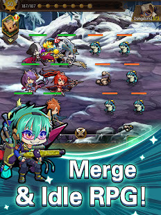Idle Heroes - Merge Pixel Heroes RPG Games screenshot image 4_latestmodsapk.com