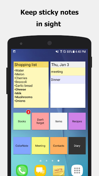ColorNote Bloco de Notas Lista screenshot image 10_latestmodsapk.com