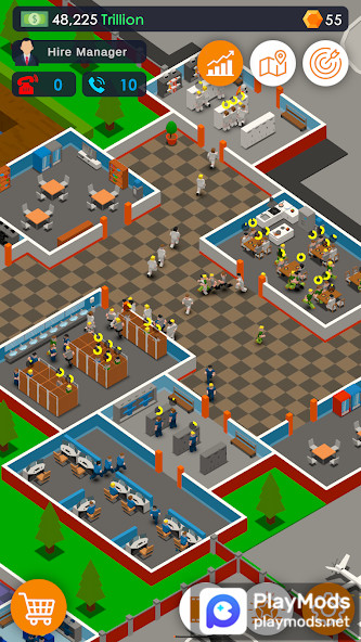 Idle Emergency Station Tycoon screenshot image 1_latestmodsapk.com