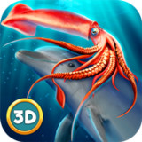 Squid Underwater Life Sim 3D_latestmodsapk.com