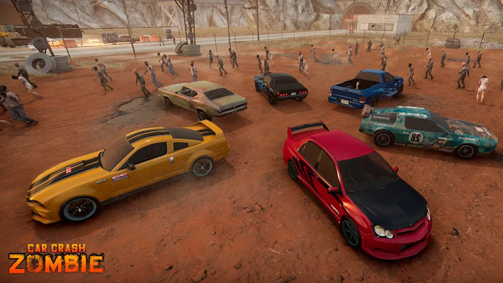 Zombie Car Crash  Drift Zone screenshot image 2_latestmodsapk.com