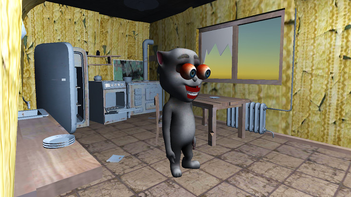 Horror Talking Juan Scary Cat screenshot image 2_latestmodsapk.com