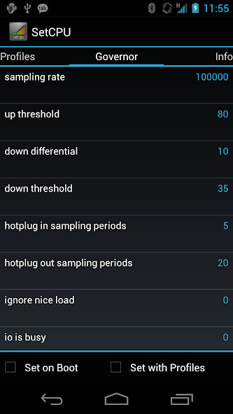 SetCPU for Root Users screenshot image 4_latestmodsapk.com