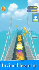 Rabbit Parkour-Subway runner rush race screenshot image 1_latestmodsapk.com