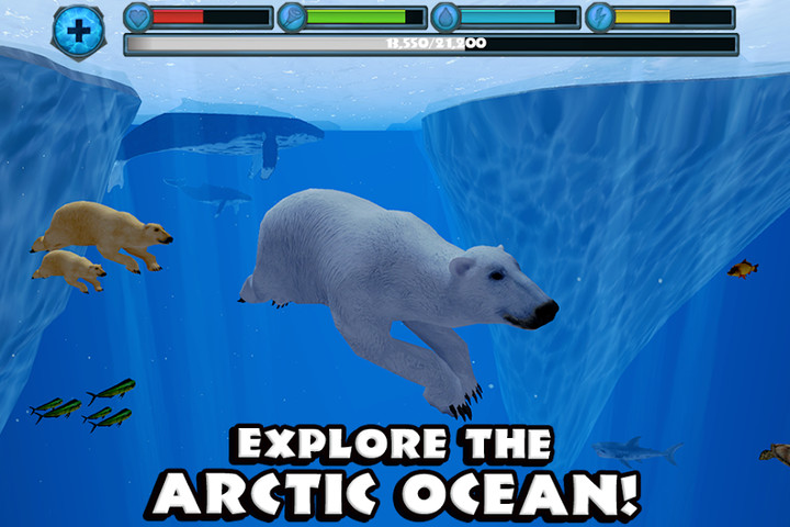 Polar Bear Simulator screenshot image 3_latestmodsapk.com