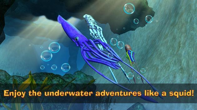 Squid Underwater Life Sim 3D screenshot image 5_latestmodsapk.com