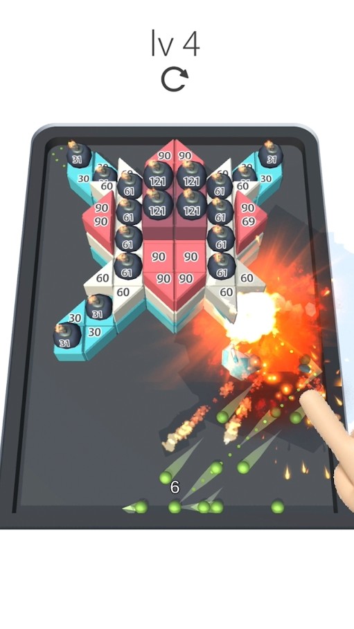 Super Balls - 3D Brick Breaker(Large enty of Diamonds) screenshot image 3_latestmodsapk.com