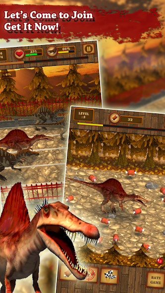Dino Racing : Spinosaurus Run screenshot image 3_latestmodsapk.com