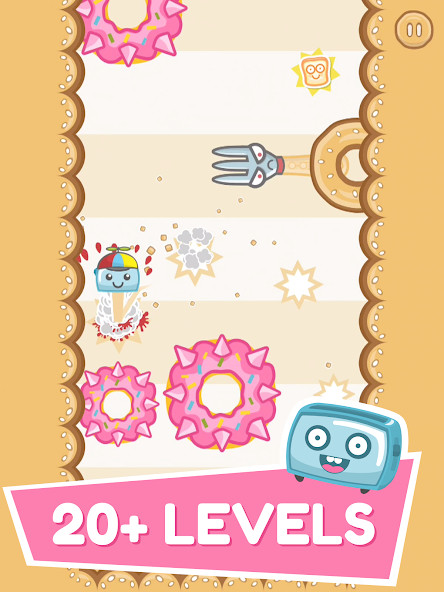 Toaster Dash - Fun Jumping Game screenshot image 1_latestmodsapk.com