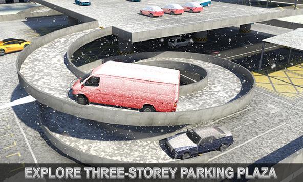 Multi-Level Snow Car Parking screenshot image 11_latestmodsapk.com