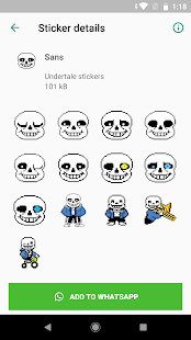 UNDERTALE and DELTARUNE stickers for WhatsApp screenshot image 16_latestmodsapk.com