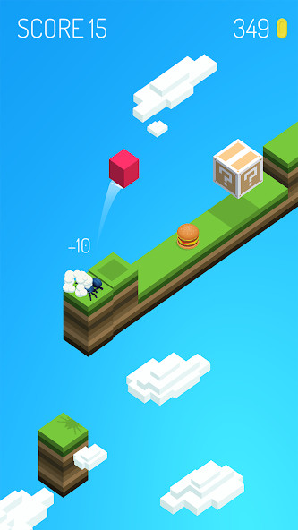 Burger Jump Journey screenshot image 2_latestmodsapk.com