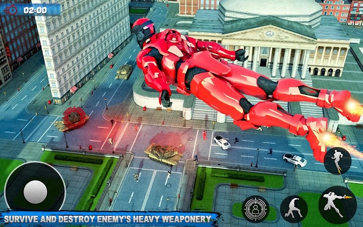 Robot Sky Rescue Simulator screenshot image 2_latestmodsapk.com