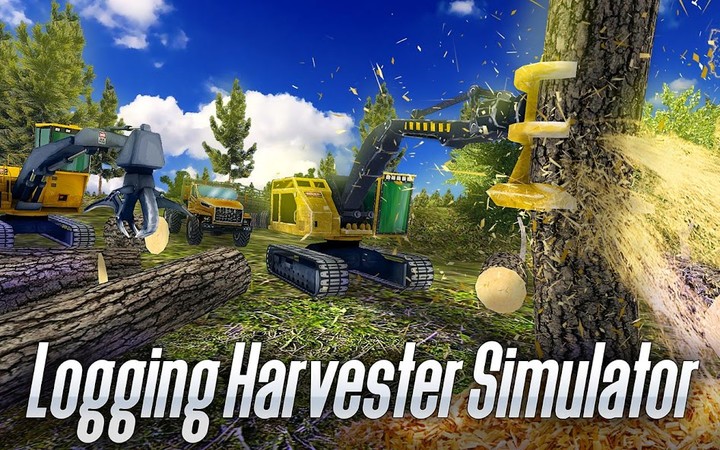 Logging Harvester Truck screenshot image 1_latestmodsapk.com