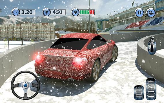 Multi-Level Snow Car Parking screenshot image 3_latestmodsapk.com