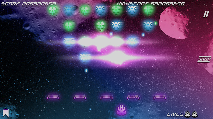 Kosmik Revenge - Retro Arcade Shoot 'Em Up screenshot image 2_latestmodsapk.com