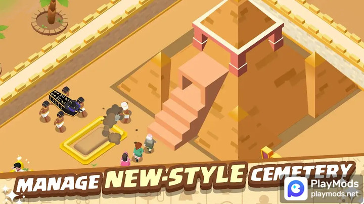 Idle Mortician Tycoon screenshot image 1_latestmodsapk.com