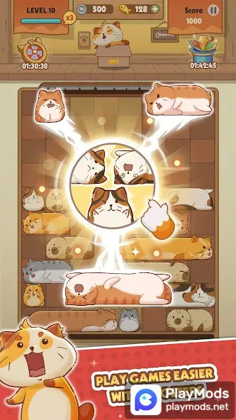 Cats Safe  Sliding Puzzle screenshot image 3_latestmodsapk.com