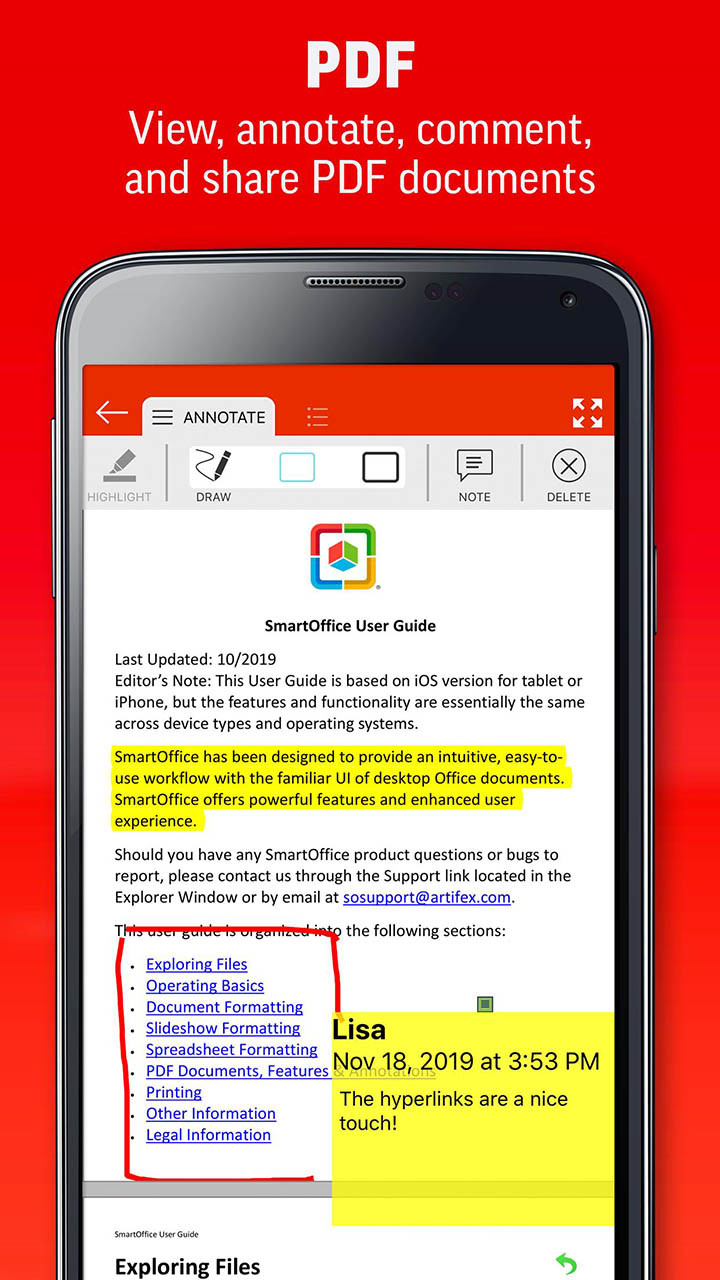SmartOffice - View & Edit MS Office files & PDFs screenshot image 5_latestmodsapk.com