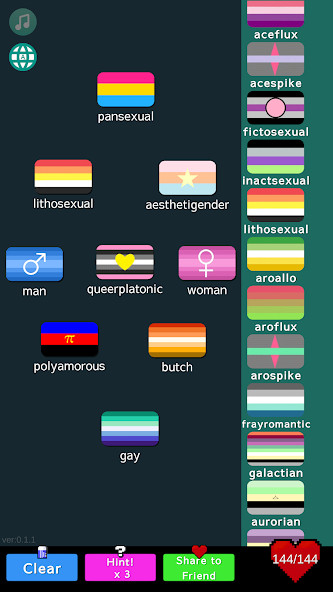 LGBT Flags Merge! screenshot image 1_latestmodsapk.com