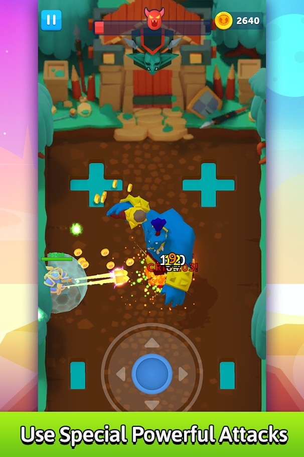 Bullet Knight: jogo de tiro Dungeon Crawl screenshot image 1_latestmodsapk.com