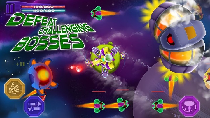 Space Defense - Shooting Game screenshot image 5_latestmodsapk.com