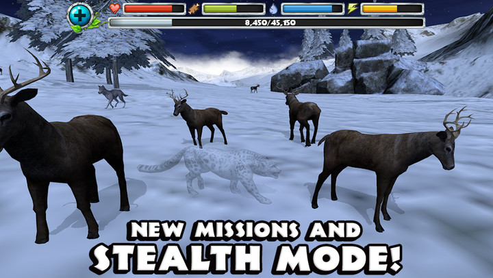 Snow Leopard Simulator screenshot image 3_latestmodsapk.com