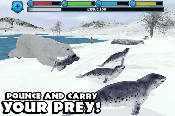 Polar Bear Simulator screenshot image 4_latestmodsapk.com