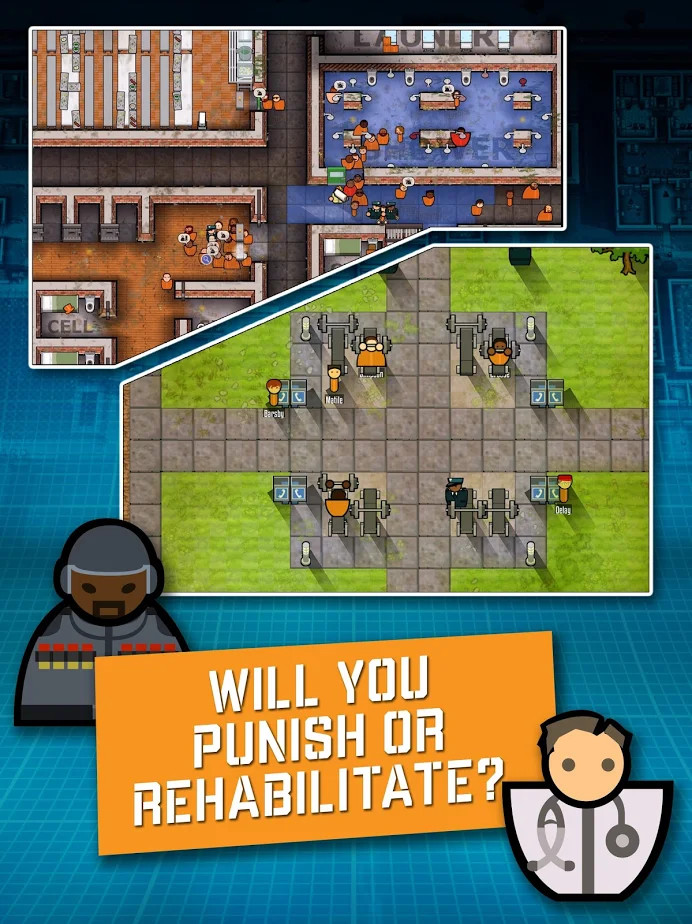 Prison architect(MOD) screenshot image 4_latestmodsapk.com