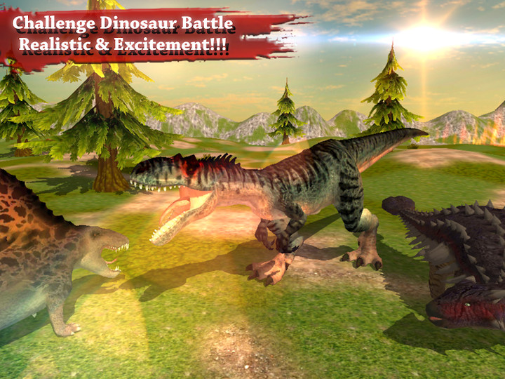 Allosaurus Simulator : Dinosaur Survival Battle 3D screenshot image 13_latestmodsapk.com