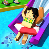 Water Park Craft: Waterslide Uphill Rush Adventure_latestmodsapk.com