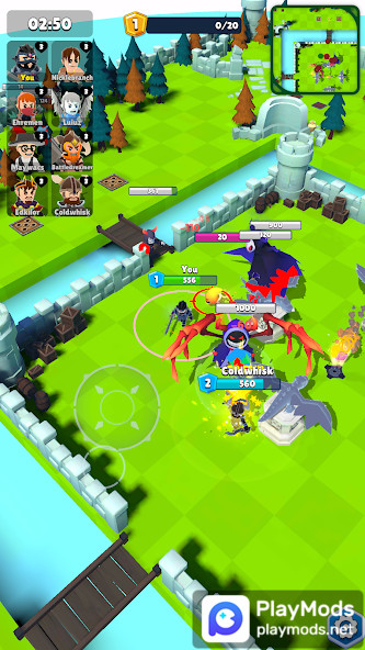 Heroes of Dima - Battle Royale screenshot image 3_latestmodsapk.com