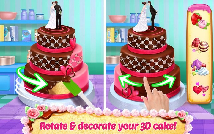 Real Cake Maker 3D Bakery screenshot image 1_latestmodsapk.com