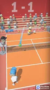 Tropical Tennis Swipe screenshot image 2_latestmodsapk.com