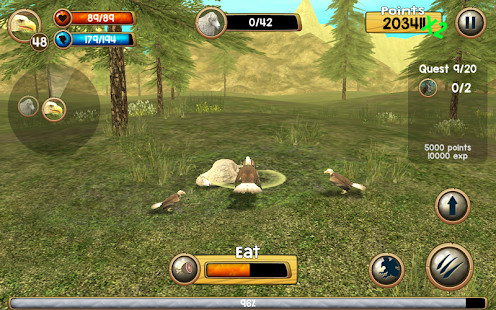 Wild Eagle Sim 3D screenshot image 3_latestmodsapk.com