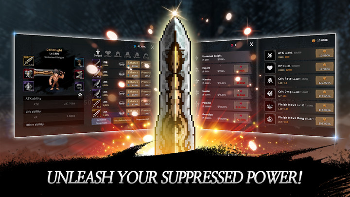 Dark Knight - Idle RPG screenshot image 3_latestmodsapk.com