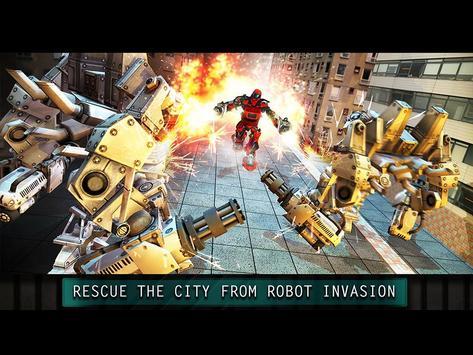Future Flying Robot City Wars screenshot image 7_latestmodsapk.com