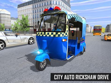 Police Tuk Tuk Auto Rickshaw screenshot image 10_latestmodsapk.com