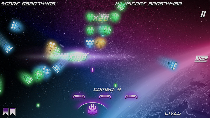 Kosmik Revenge - Retro Arcade Shoot 'Em Up screenshot image 5_latestmodsapk.com