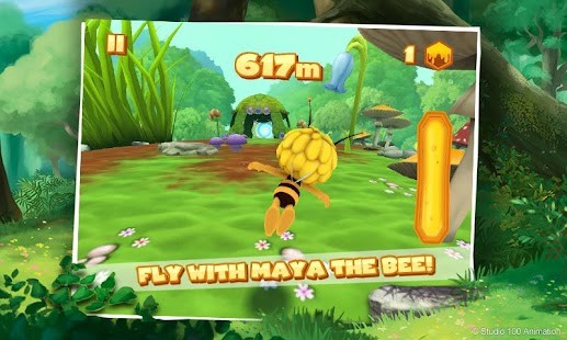 Maya The Bee: Flying Challenge screenshot image 1_latestmodsapk.com