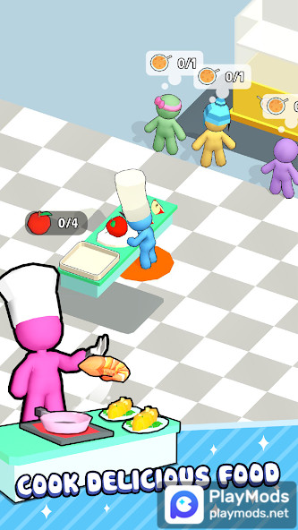 Kitchen Fever: Food Tycoon screenshot image 2_latestmodsapk.com