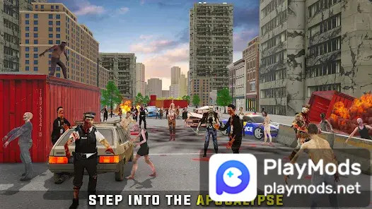 Zombie Strike Frontier Gun War screenshot image 1_latestmodsapk.com