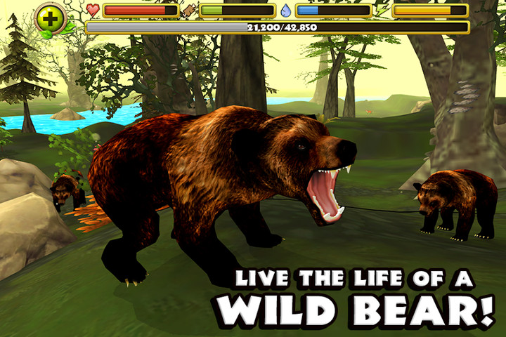 Wildlife Simulator: Bear screenshot image 1_latestmodsapk.com