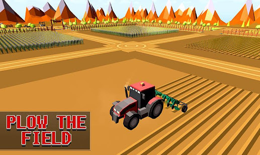 Blocky Plow Farming Harvester screenshot image 4_latestmodsapk.com