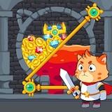 Cat Game - How to Loot(Large gold coins)_latestmodsapk.com